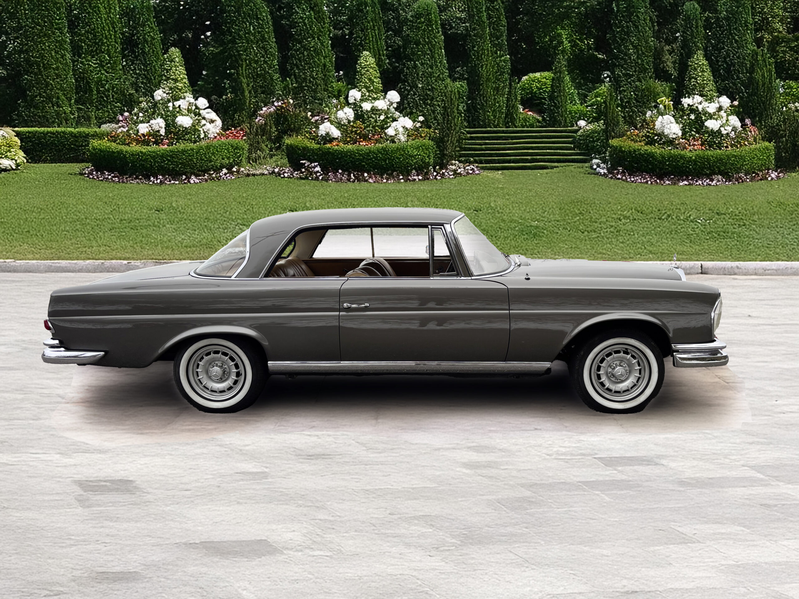 1964, Mercedes 220SE, Coupé