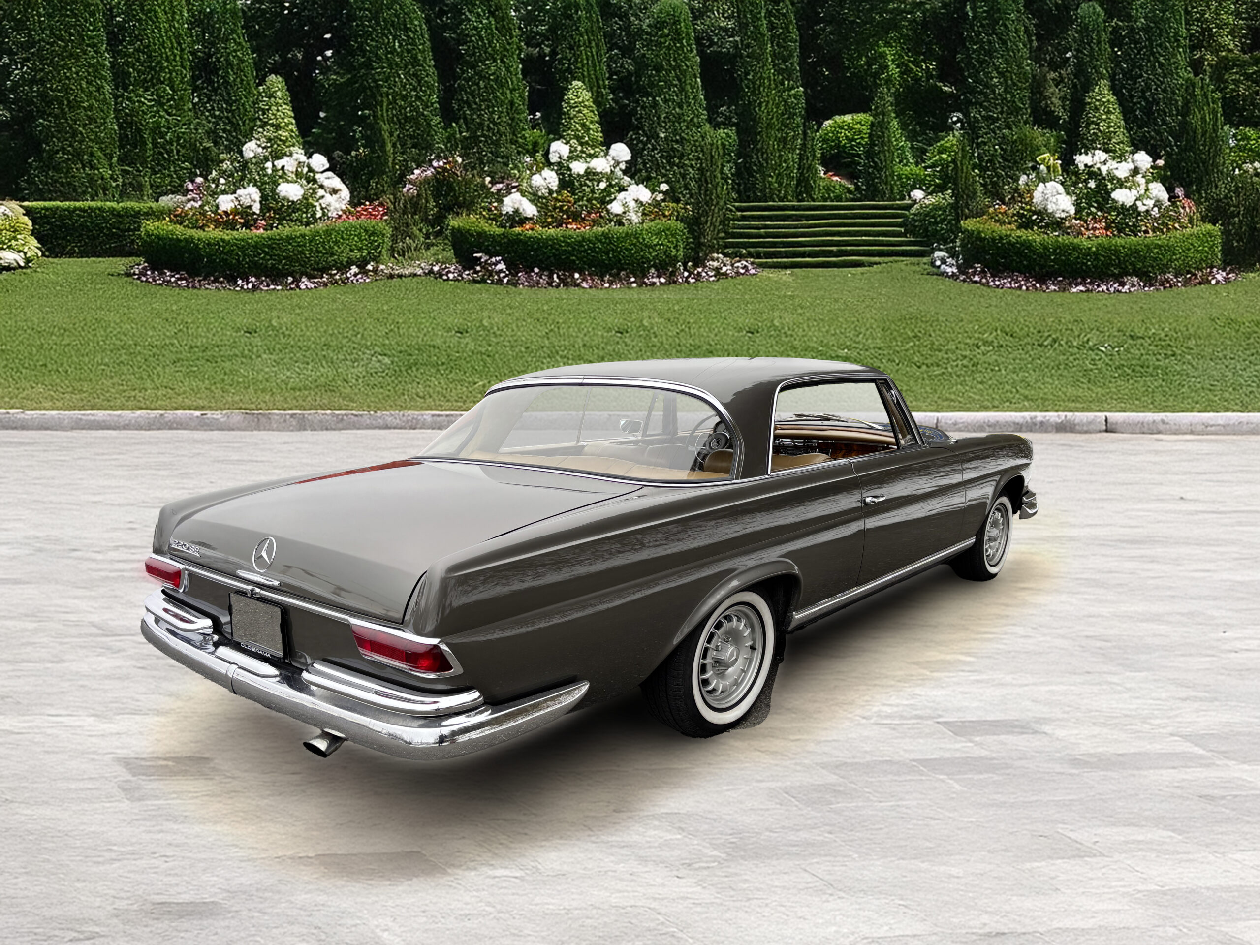 1964, Mercedes 220SE, Coupé