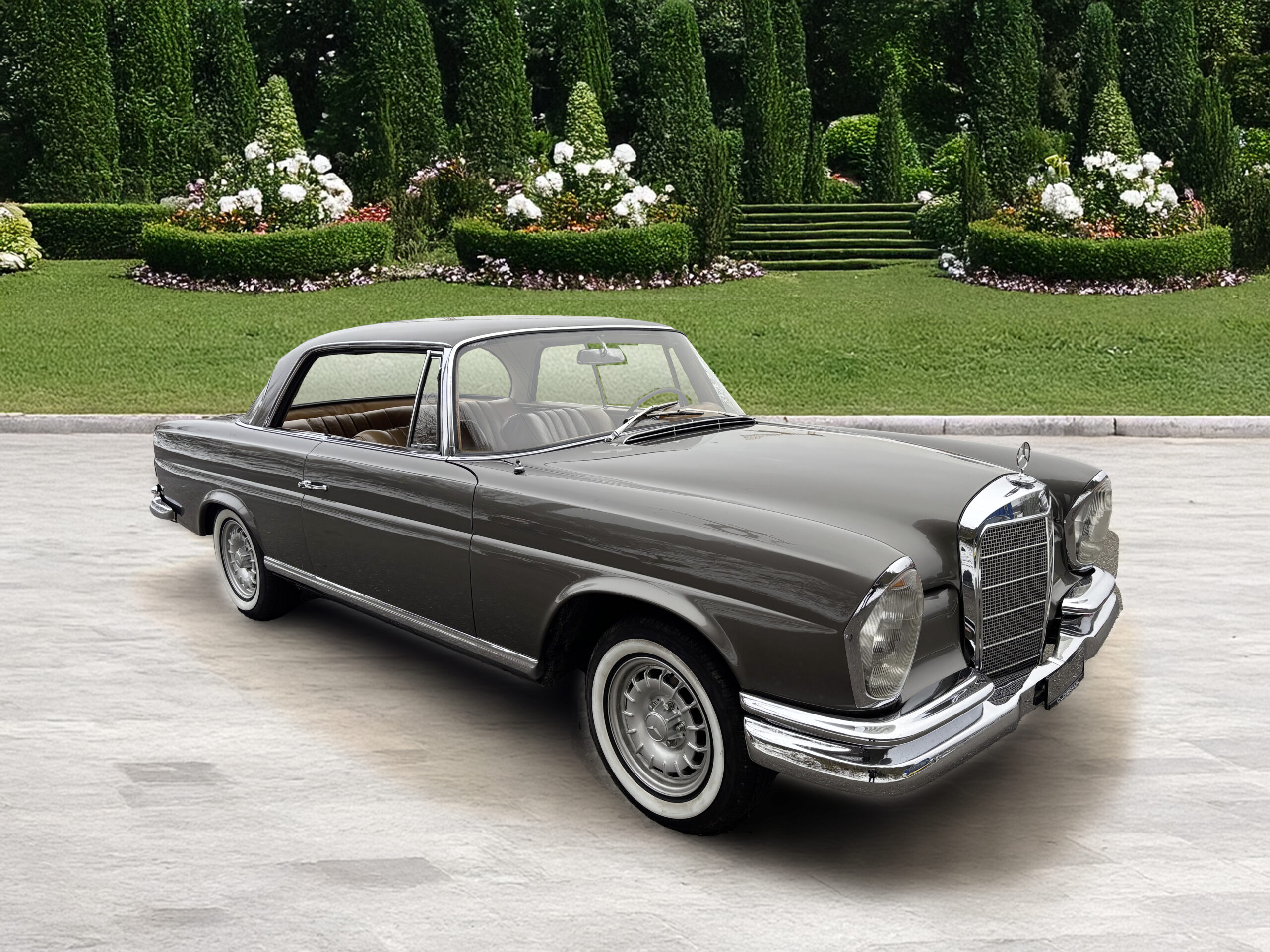 1964, Mercedes 220SE, Coupé