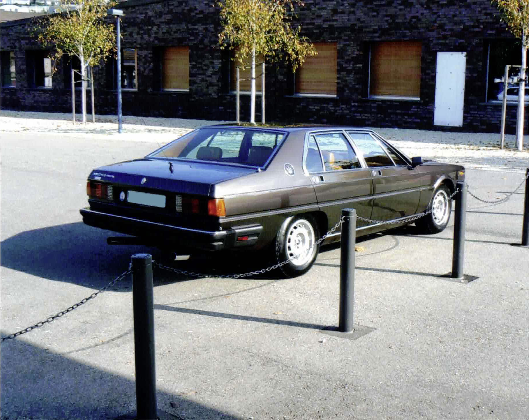 1980, Maserati Quattroporte – «das Präsidentenauto»