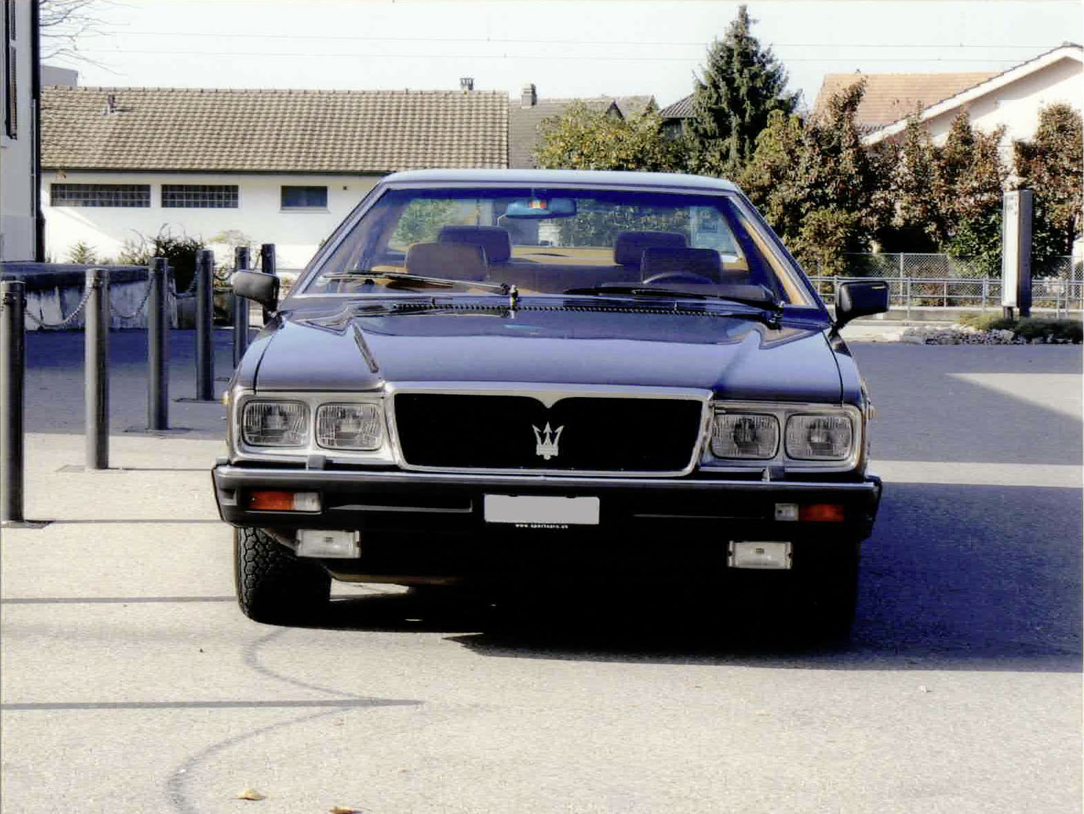 1980, Maserati Quattroporte – «das Präsidentenauto»